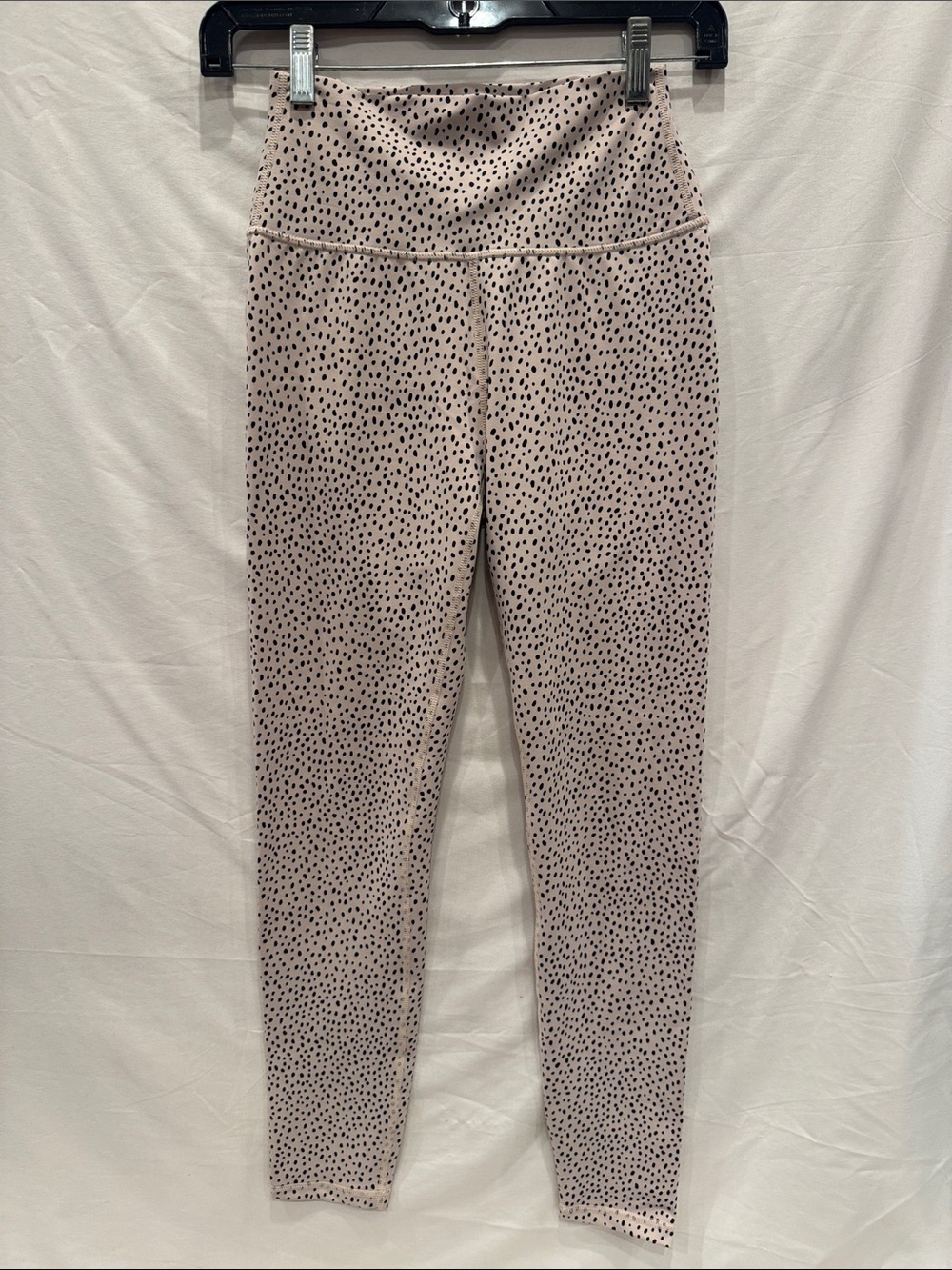All Fenix Pink Animal Print Leggings, Size Small